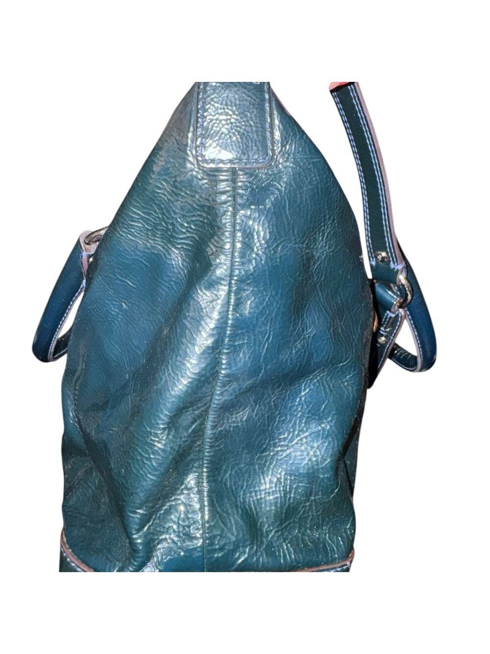 Coach Madison Sabrina Satchel 14178 Cobalt Blue 2 way - Picture 13 of 17